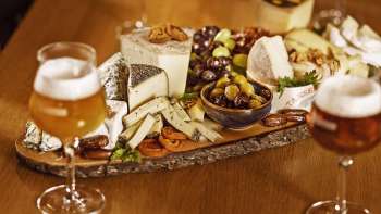 Beer and cheese tasting experience