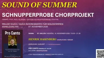 Pro-Canto Schnupperprobe 2026