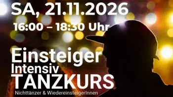 Einsteiger Intensiv Tanzkurs  3 Tänze in 3 Stunden
