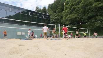 Beach volleyball court Tal der Demut