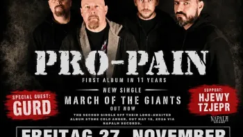 PRO-PAIN (USA) - GURD (CH) & Support: HJEWY TZJEPR (AUT)