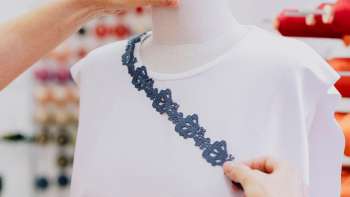 Embroidery on T-shirt