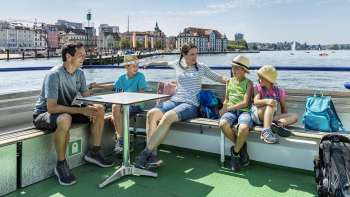 Boat trip from Rorschach to Rheineck