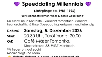 Speeddating Generation Millenials