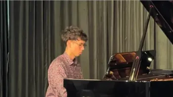 Vergabe Förderpreis Musik an Nikolaj Krajnc