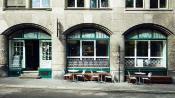 Restaurant Stickerei Aussenansicht Restaurant Stickerei Aussenansicht